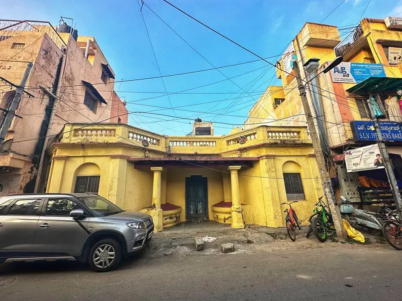 Old houses in Ulsoor