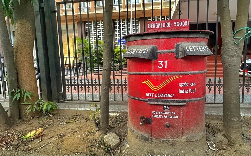 Indian Post box Bengaluru
