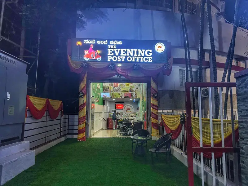 The evening post office Bengaluru