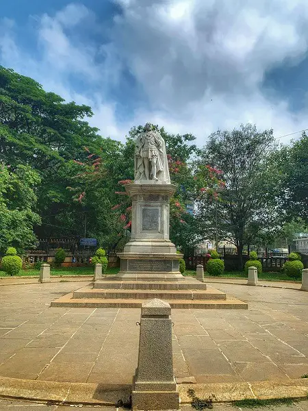 Statue at Cubbon Park