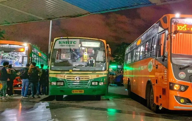 KSRTC Buses