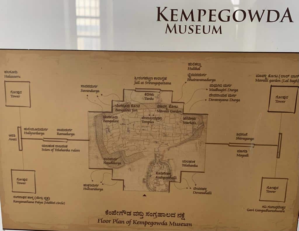 Kempegowda Museum floor map