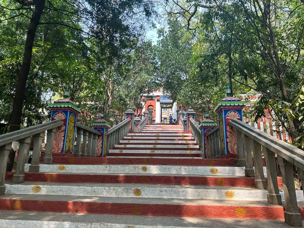Front entrance of Kadu Malleshwara Temple