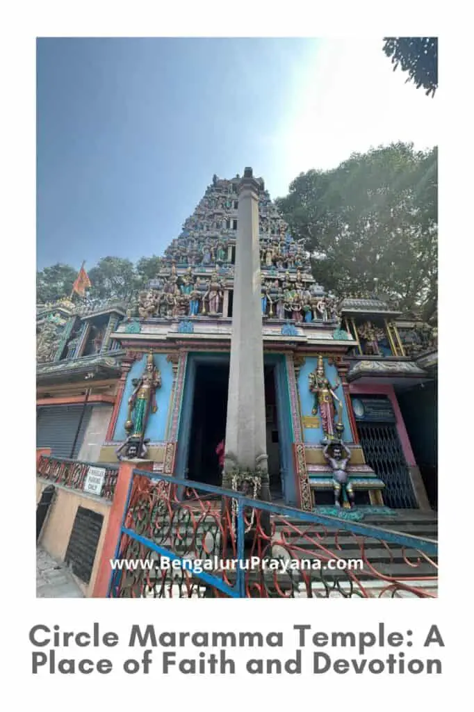 PIN for later reference - Circle Maramma Temple in Bangalore