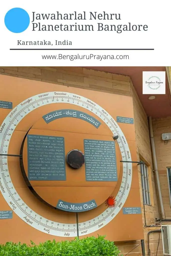 PIN for later reference - Jawaharlal Nehru Planetarium Bangalore