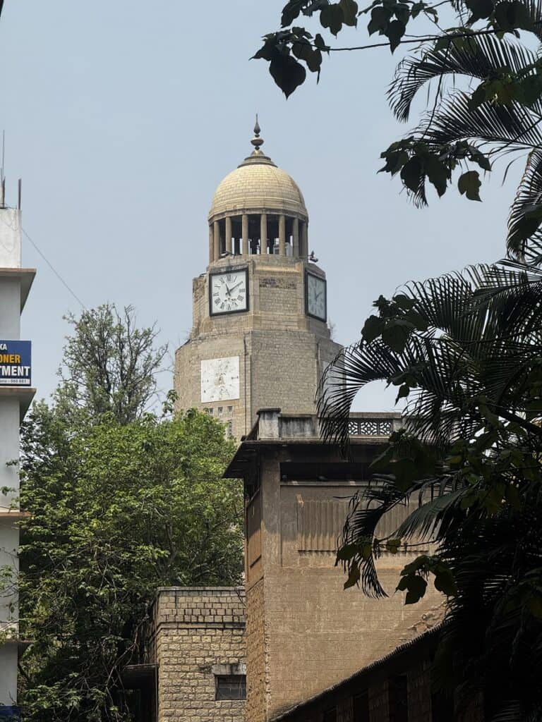 the clock tower