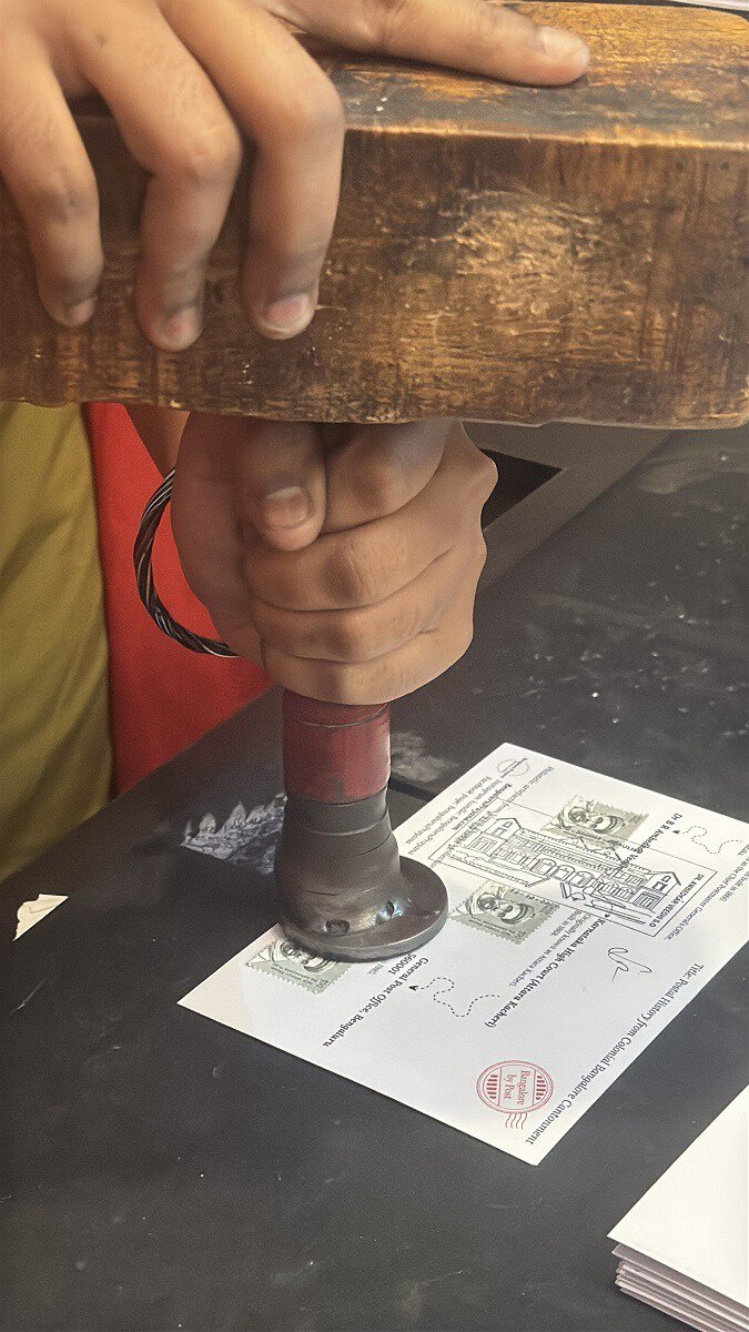 Stamping - Bangalore by Post